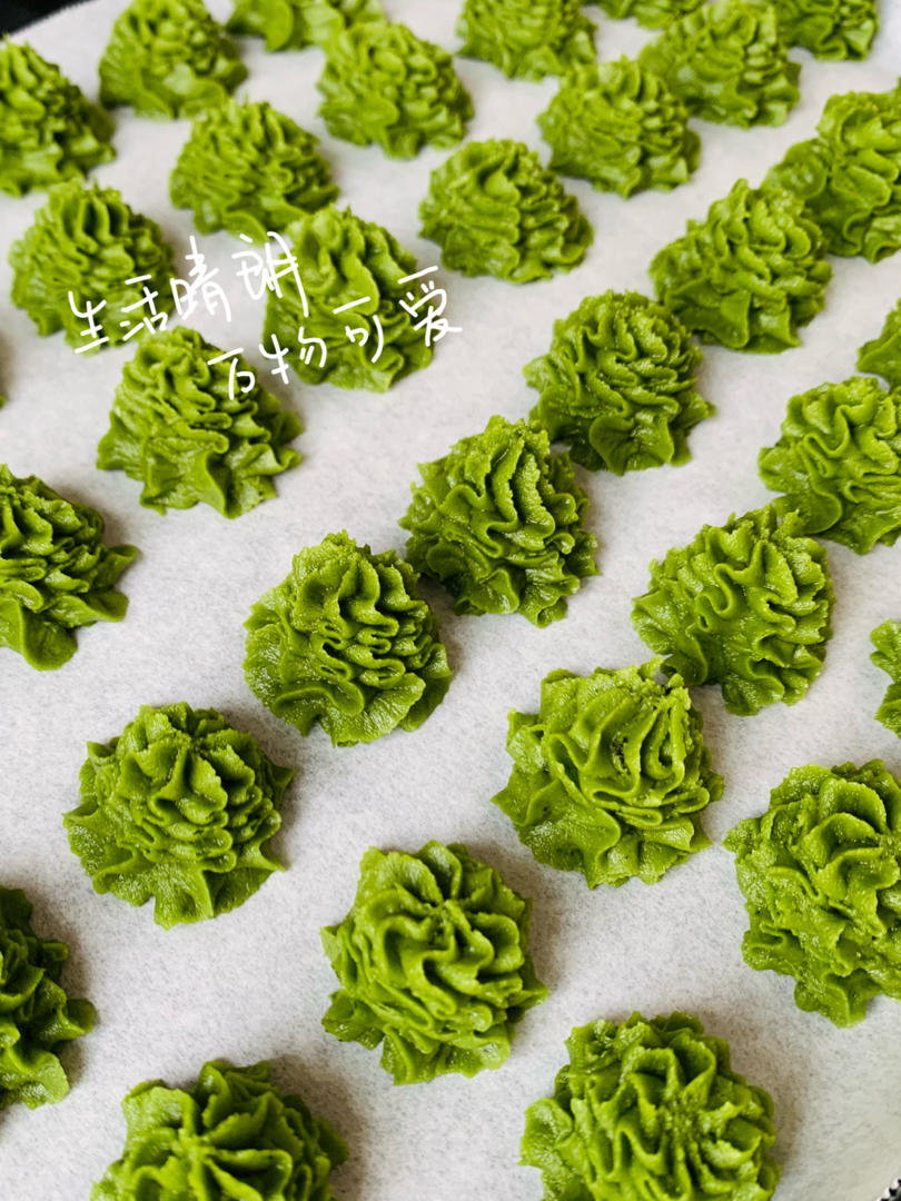 咖啡曲奇/抹茶曲奇/奶香曲奇（不用糖粉的特别做法）