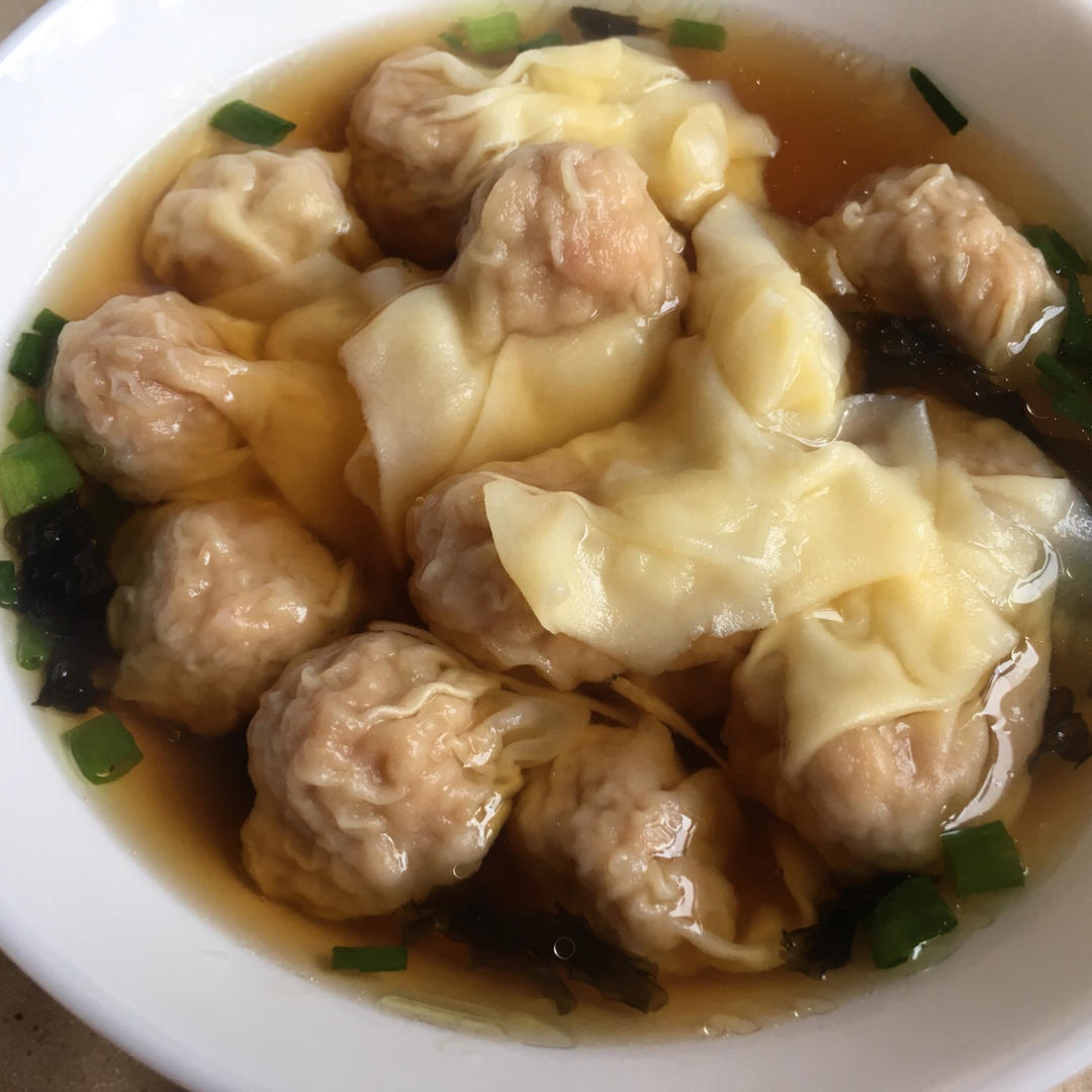 虾油四鲜馄饨！（含薄如纸馄饨皮大法）