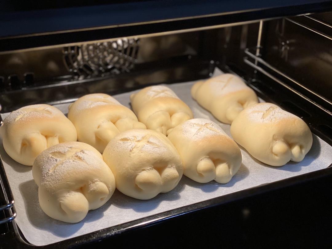 牛奶面包卷 北鼎烤箱食谱