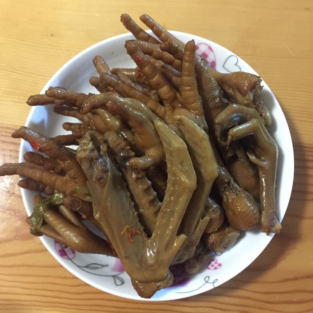 香辣卤鸡爪