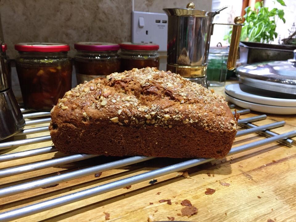 星巴克香蕉核桃蛋糕（starbucks banana walnut bread）