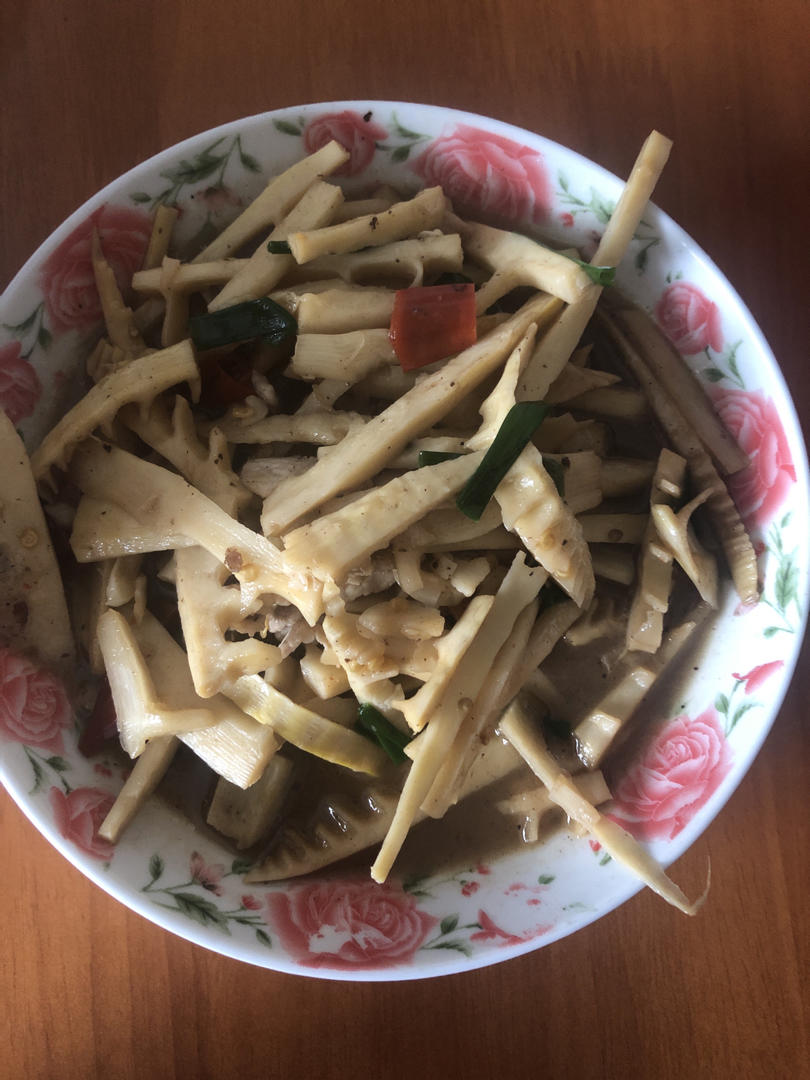冬笋炒肉也太好吃了！