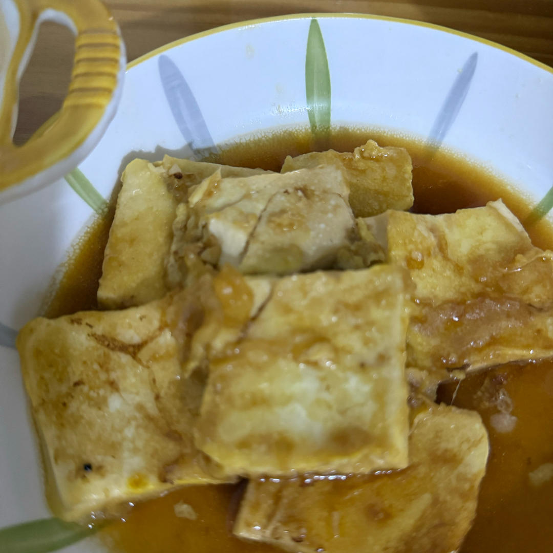 无敌好吃的香煎豆腐