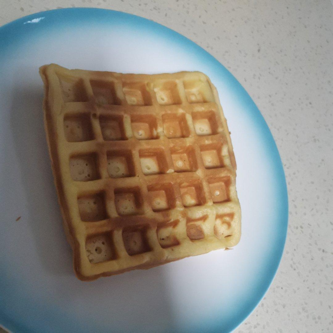 拒绝泡打粉的华夫饼方子