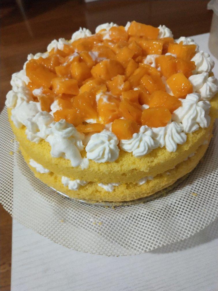 从“0”开始一步步教你做完美裸蛋糕（8寸戚风少糖版）关键步骤有动图