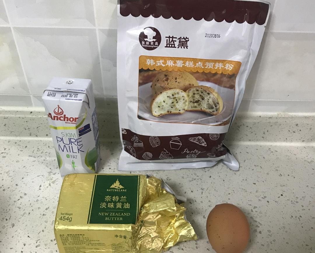 纯奶手撕吐司的做法 步骤1