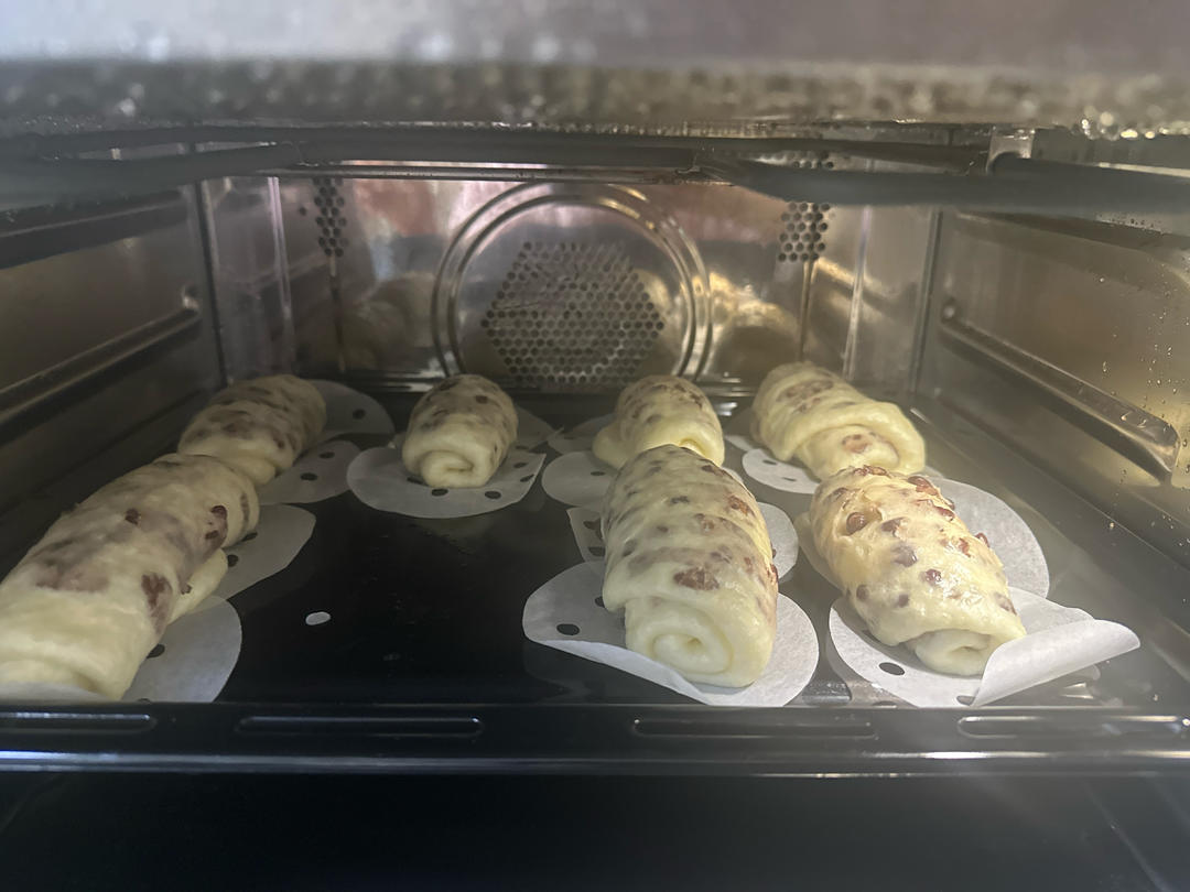 奶香浓郁/香甜可口「奶香蜜豆卷」😍😍😍