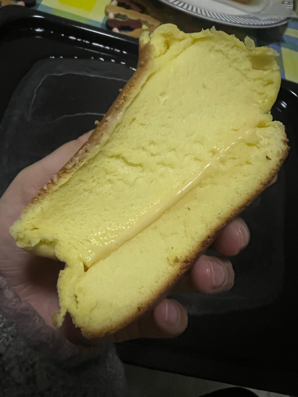 堪比柯基屁股
爆浆芝士🧀古早蛋糕
