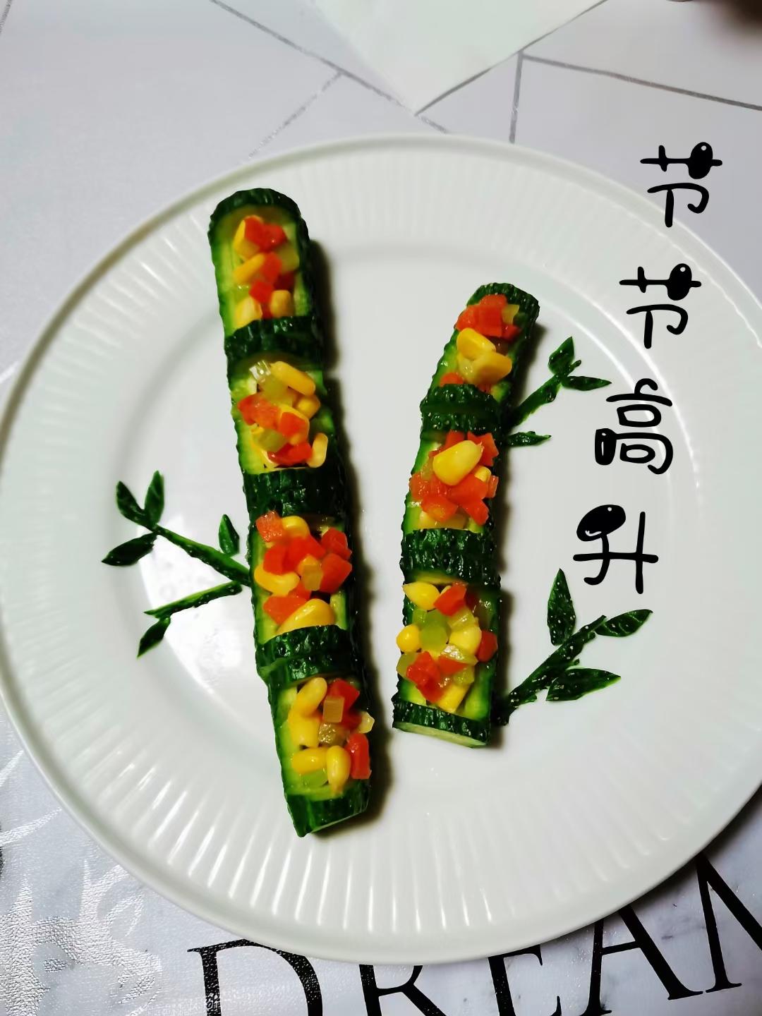 翠竹报春——虾仁炒玉米粒