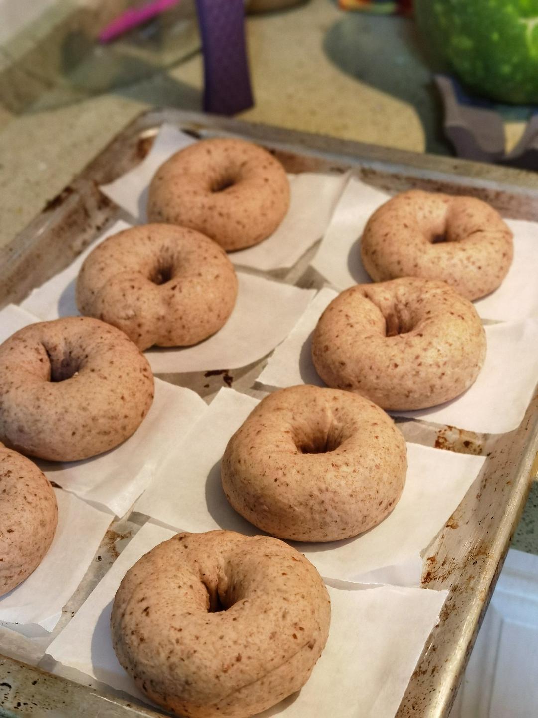 黑椒火腿奶酪贝果【北鼎烤箱食谱】