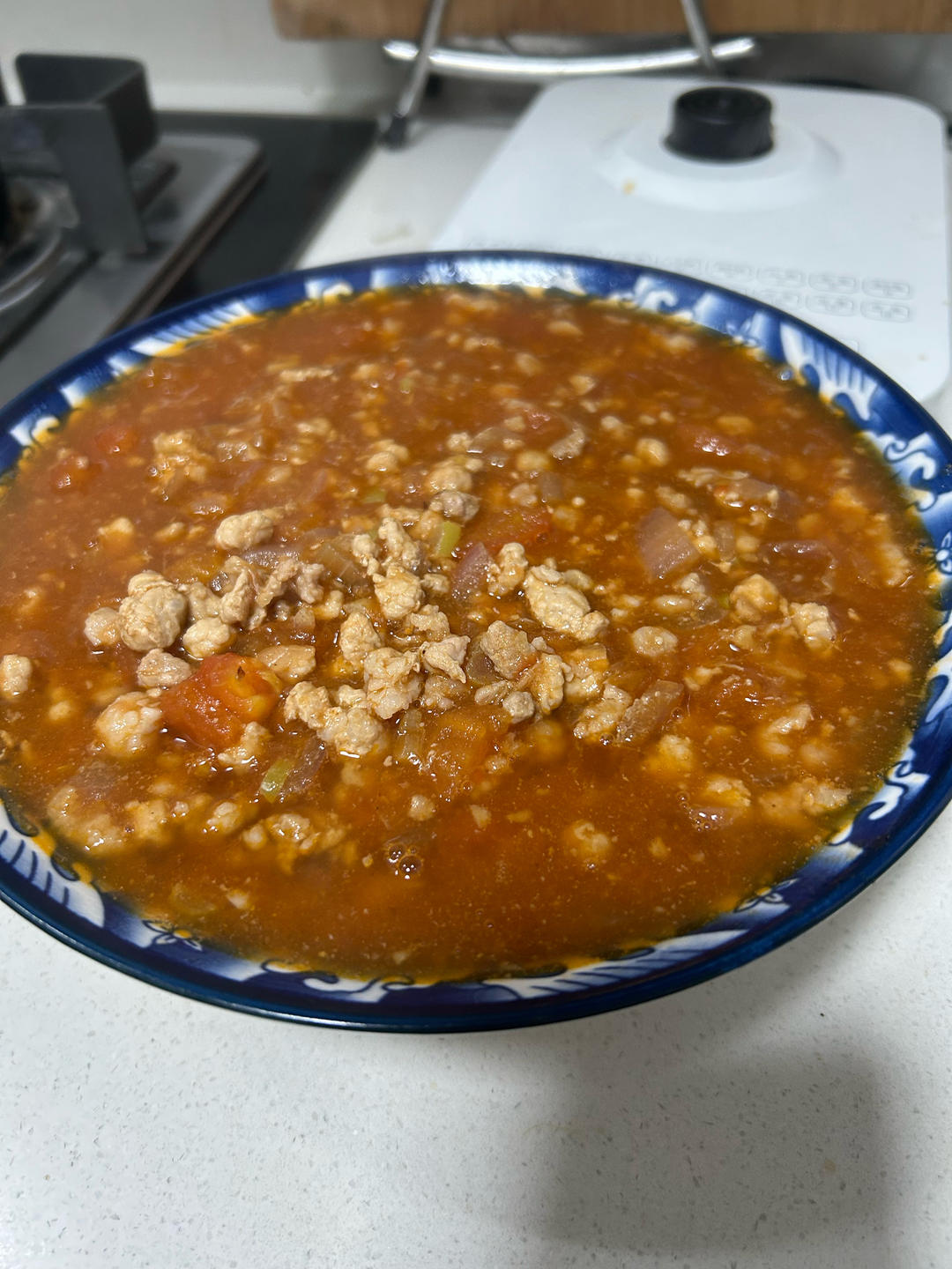 中式番茄肉酱面