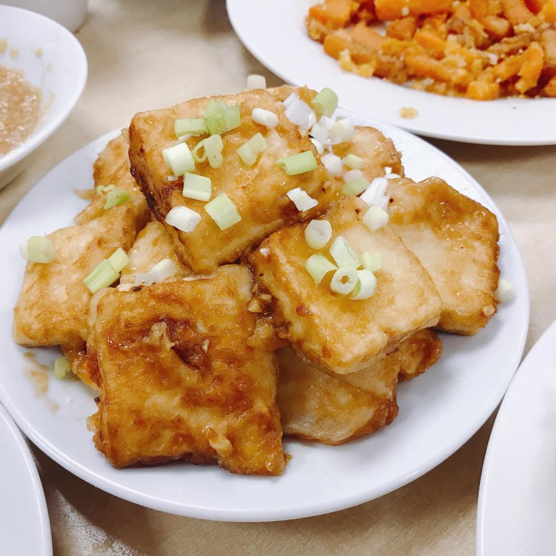 无敌好吃的香煎豆腐