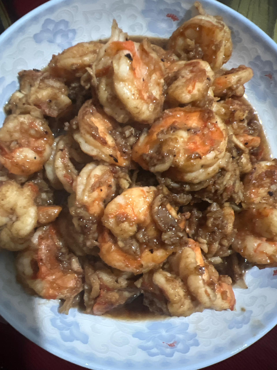蒜蓉可乐虾