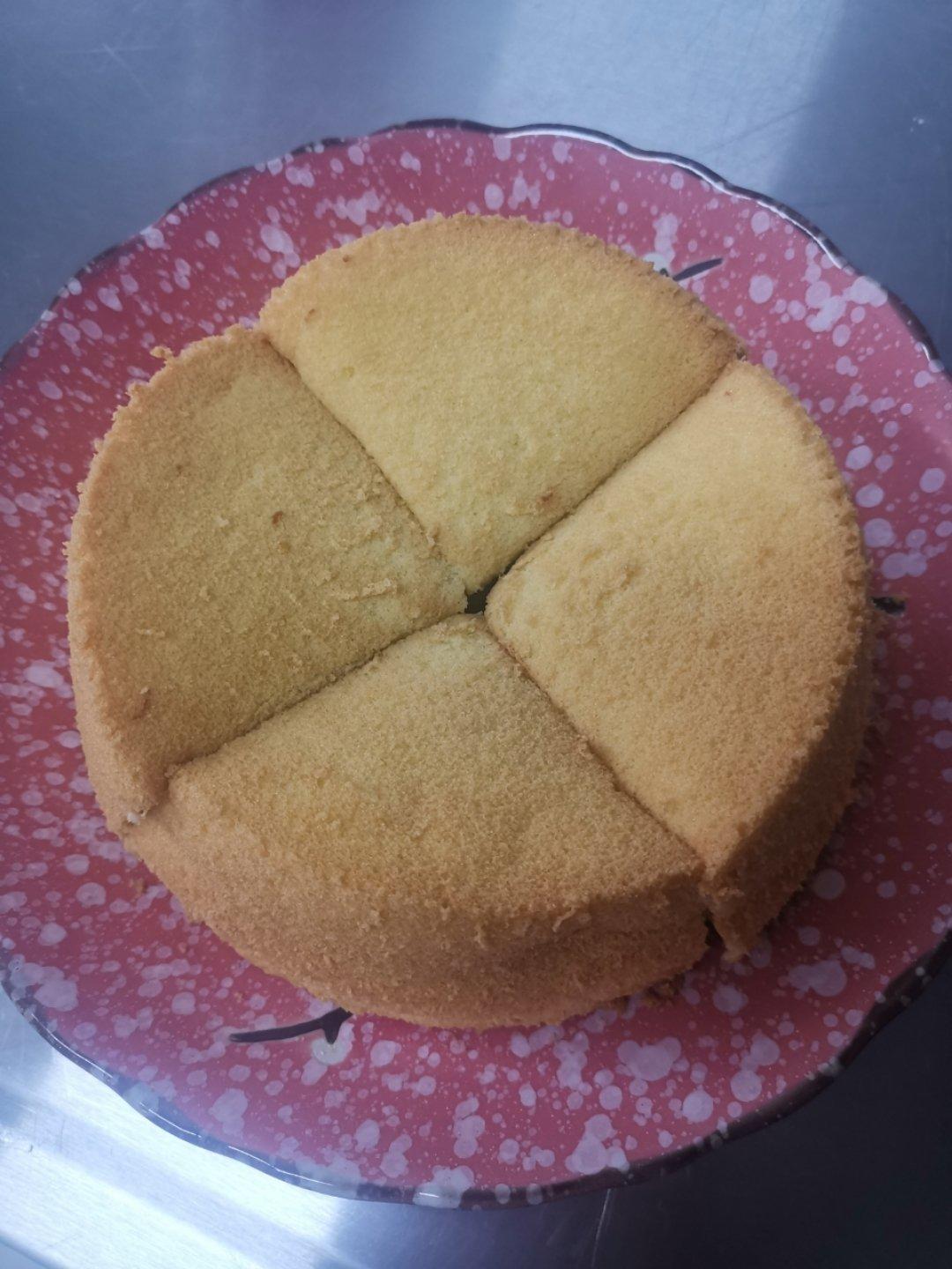 6寸戚风蛋糕零失败版