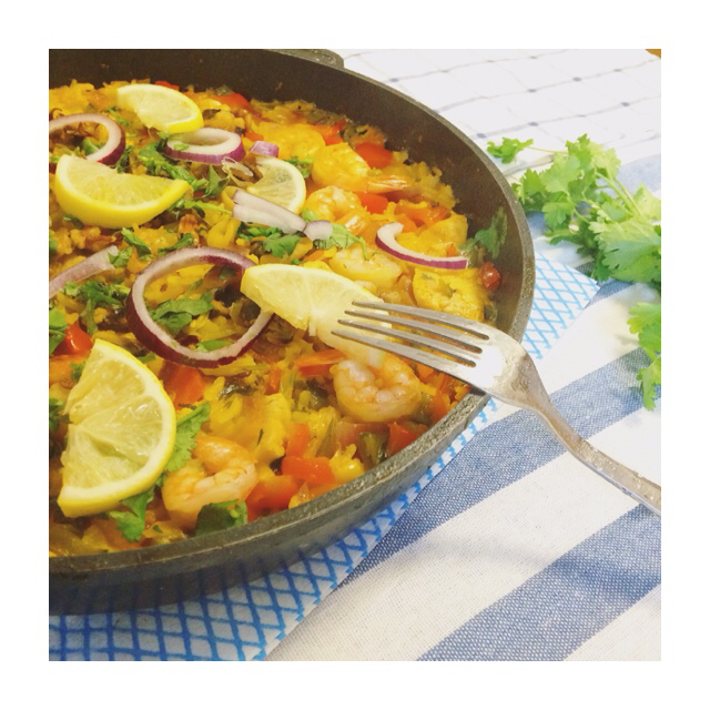 【曼食慢语】Seafood Paella 西班牙海鲜饭