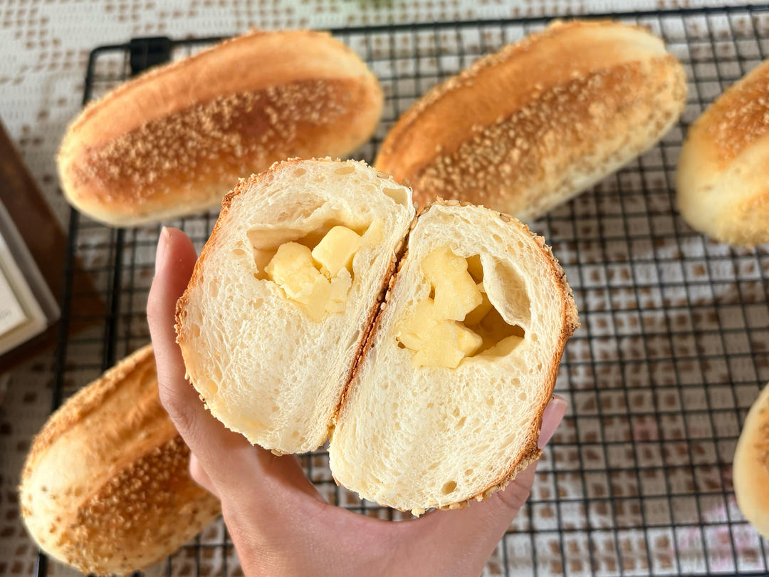 香气浓郁，双倍芝士鲜奶包