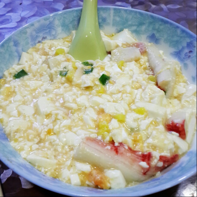 蟹黄豆腐