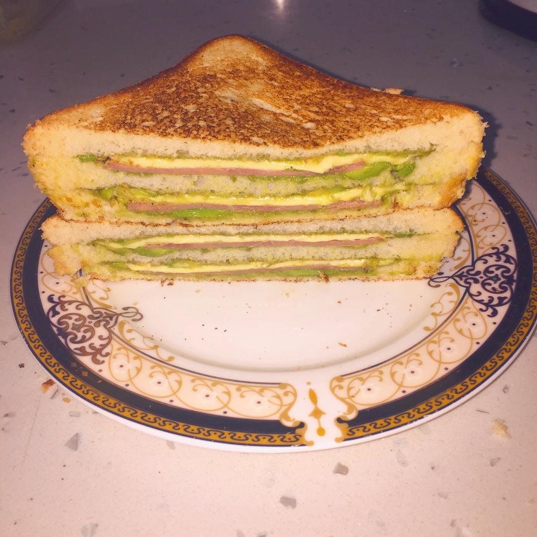 牛油果早餐三明治 Avocado Breakfast Toasted Sandwich