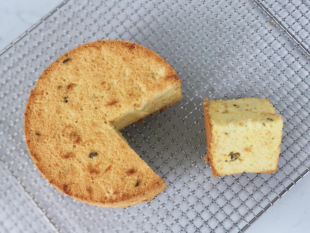 香葱肉松咸口戚风|松软可口，容易上瘾！