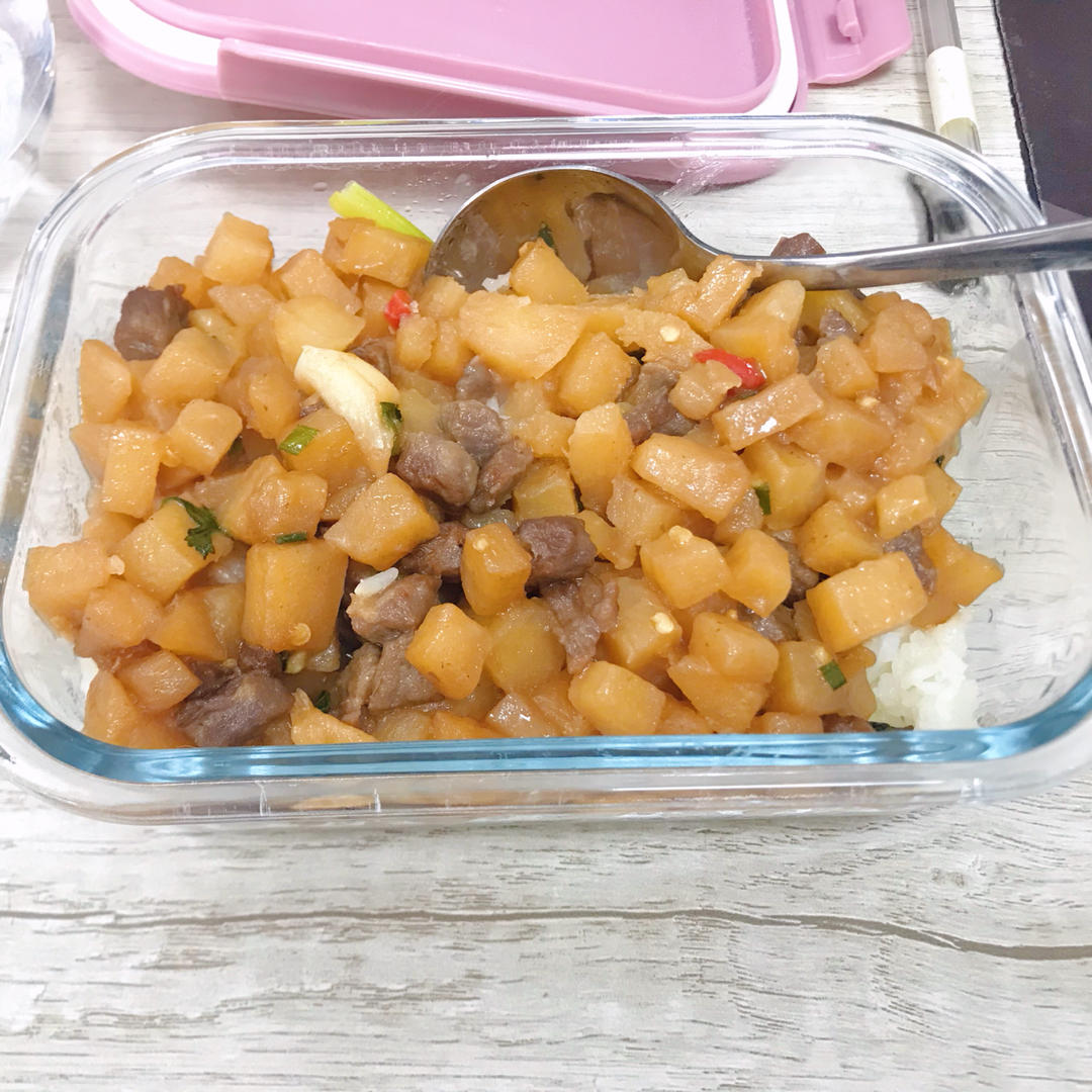 土豆牛肉这样做拌饭绝了🔥