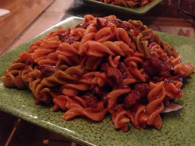 番茄肉酱意面