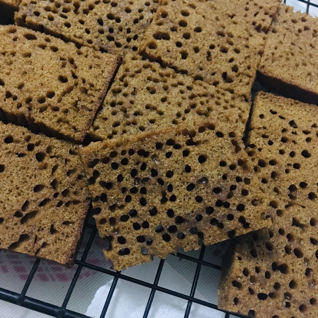 Q弹软糯的蜂巢蛋糕
