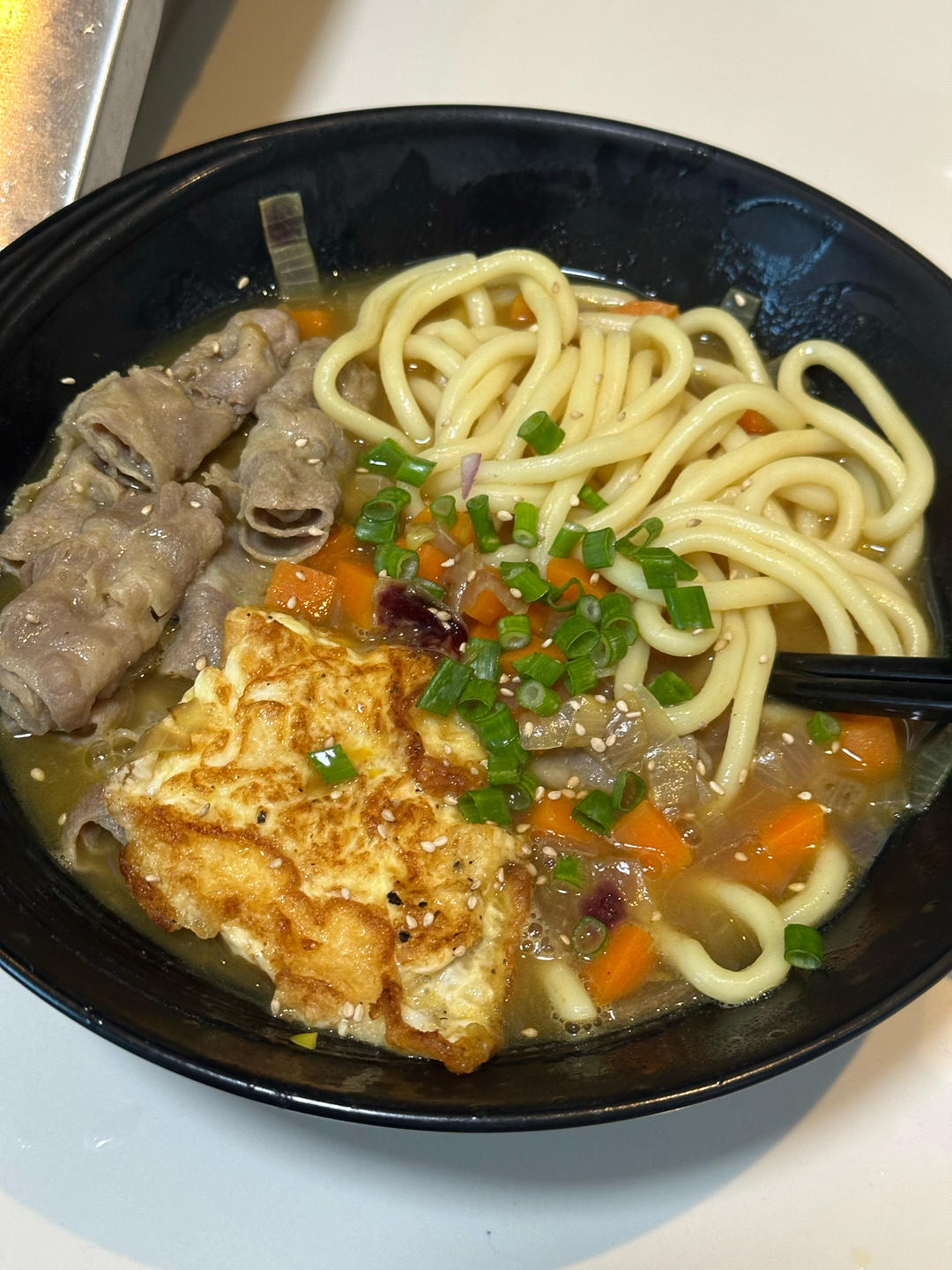 咖喱肥牛乌冬面