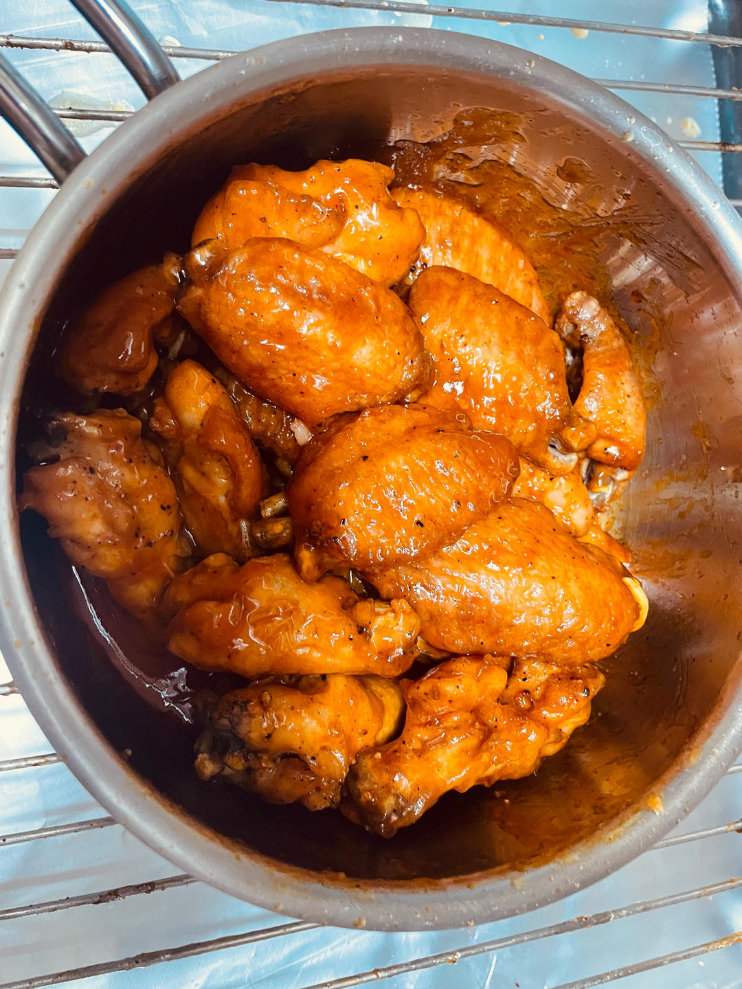 免炸水牛城鸡翅(附蓝纹奶酪酱制作法）