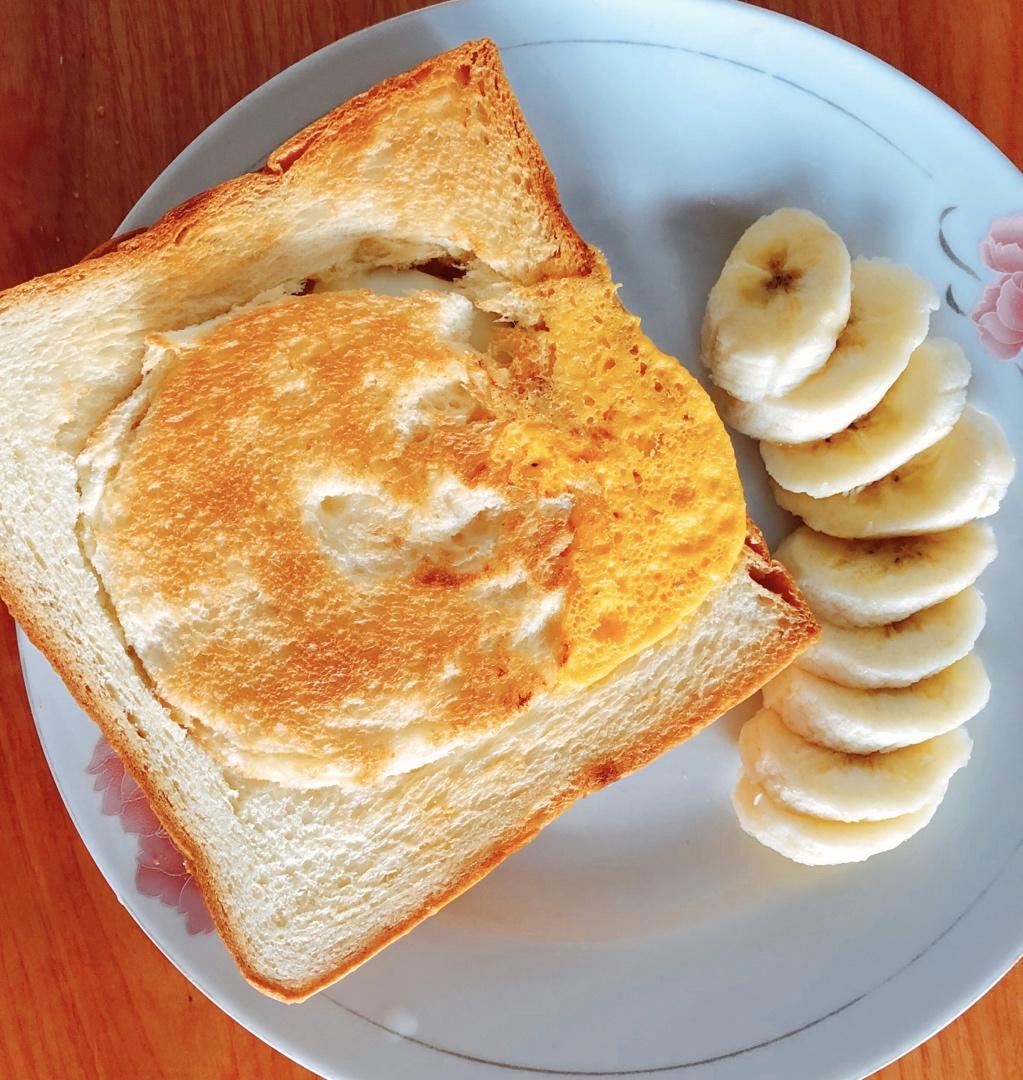 电饼铛版吐司煎蛋