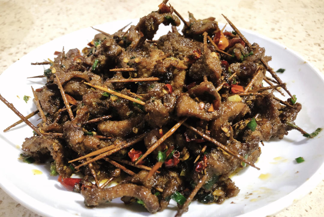 牙签牛肉 道地湖南味
