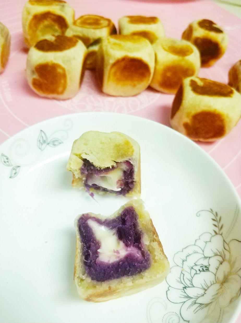 【爆浆紫薯仙豆糕】