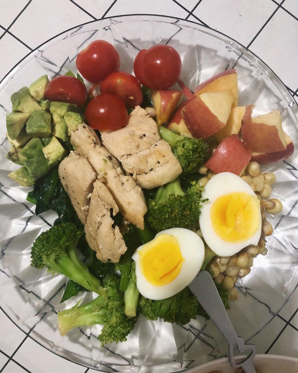 健身沙拉鸡胸肉健身沙拉