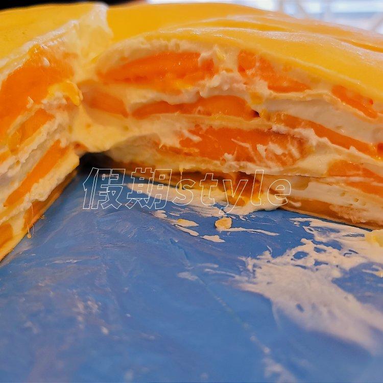 芒果千层蛋糕，100%成功告别煎皮无能