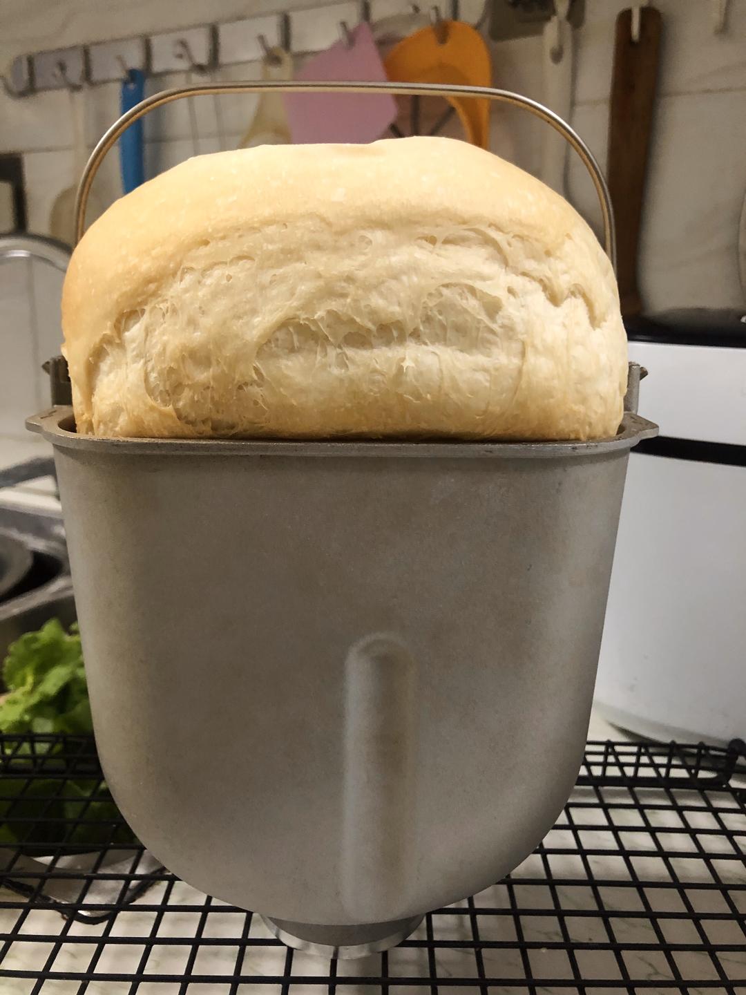 纯奶手撕吐司的做法 步骤1