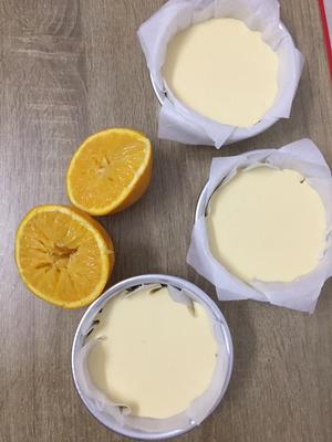 香橙🍊巴斯克蛋糕的做法 步骤2