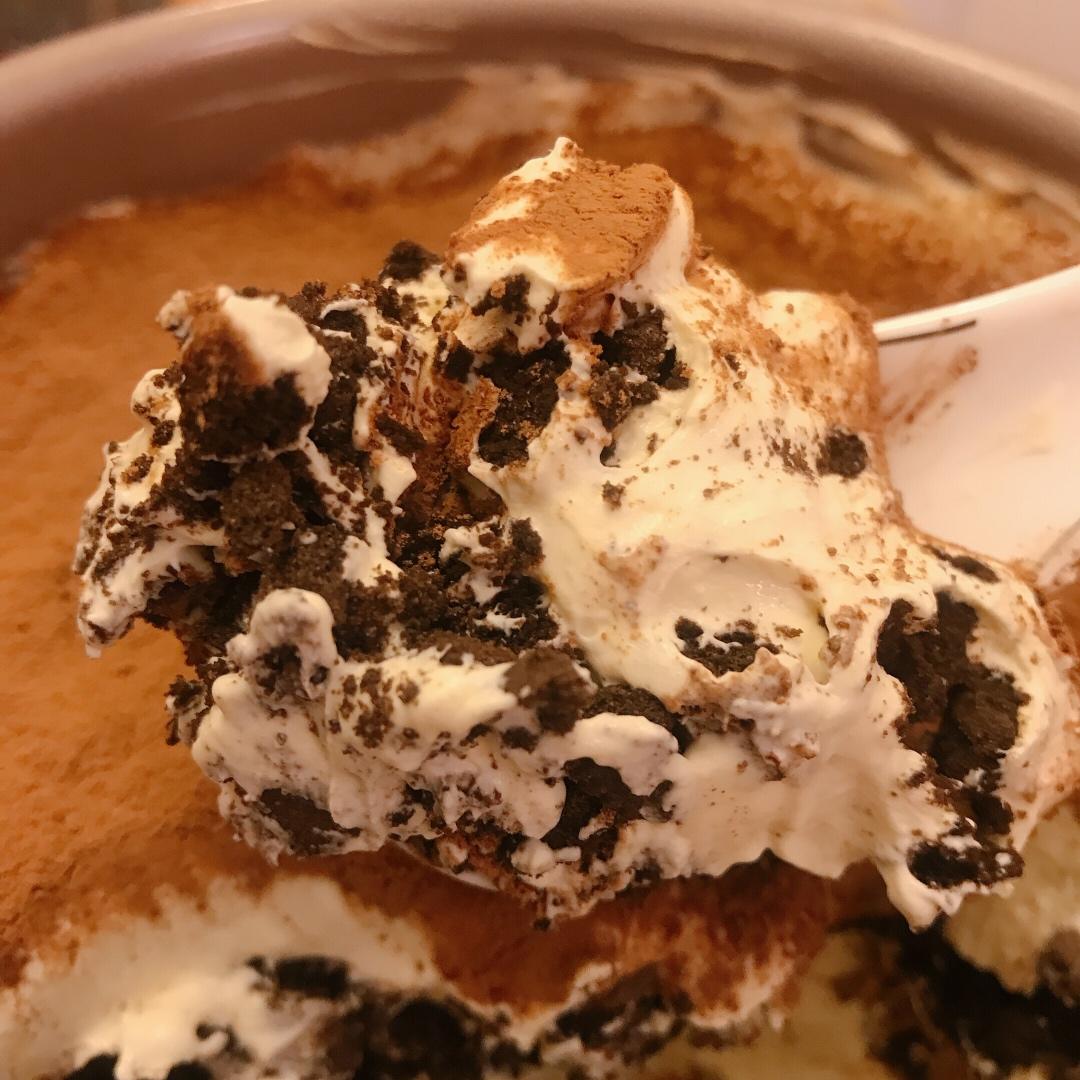 提拉米苏（熟蛋,无吉利丁）+自制马斯卡彭