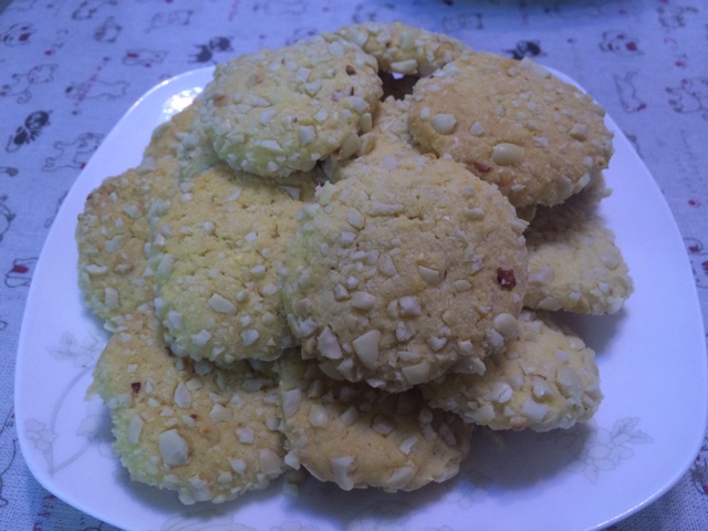 超级好吃的花生酥饼