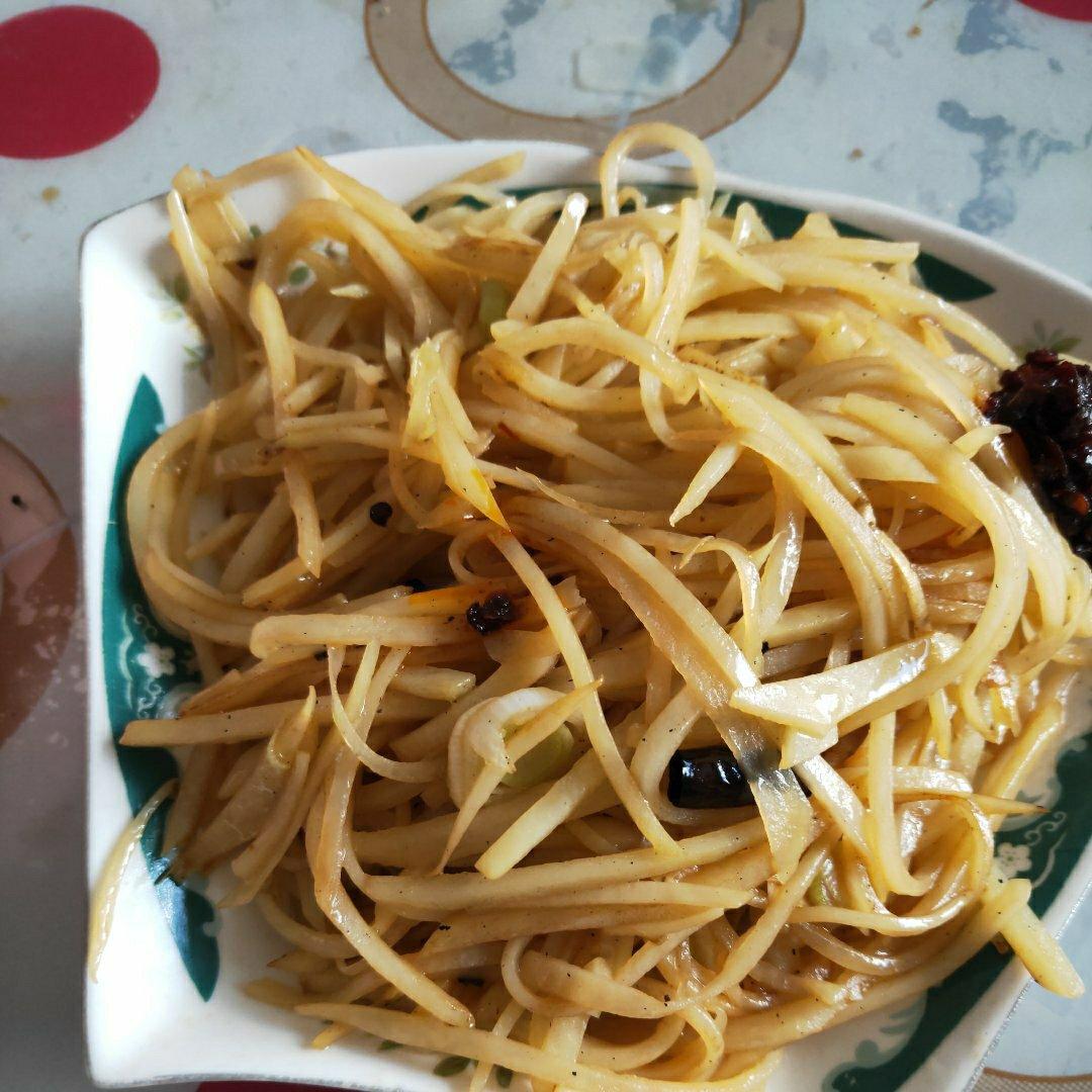 炒土豆丝～麻辣酸脆