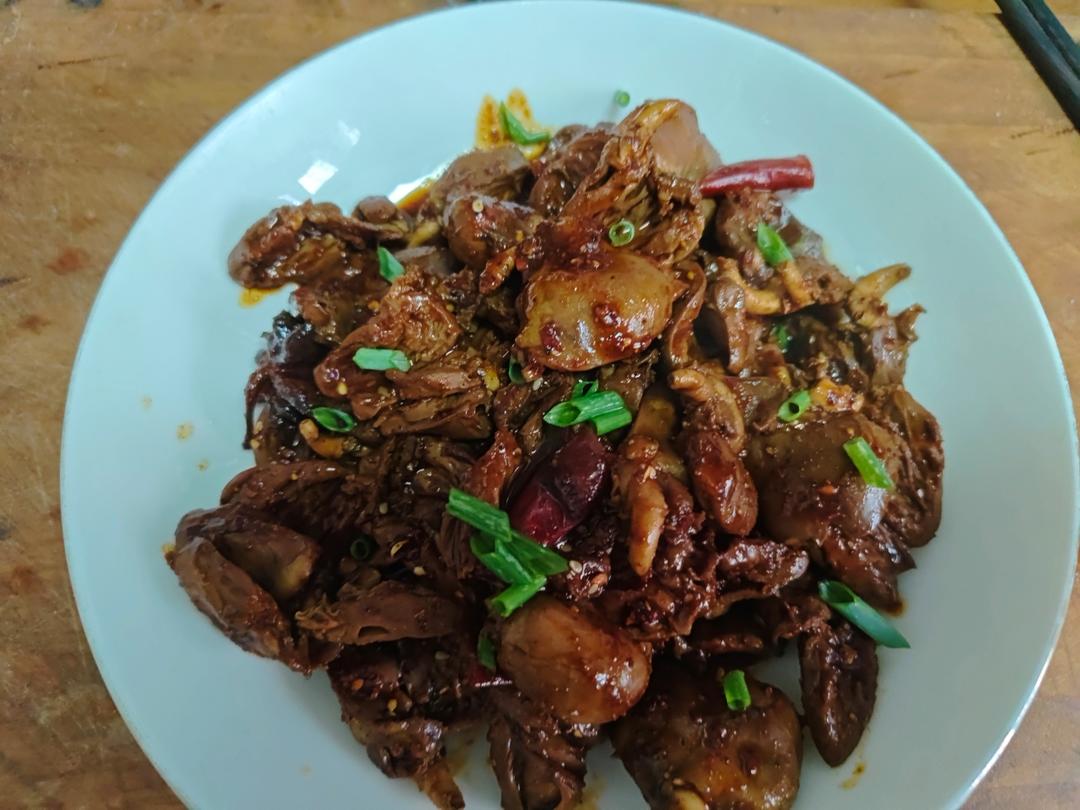孜然鸡心