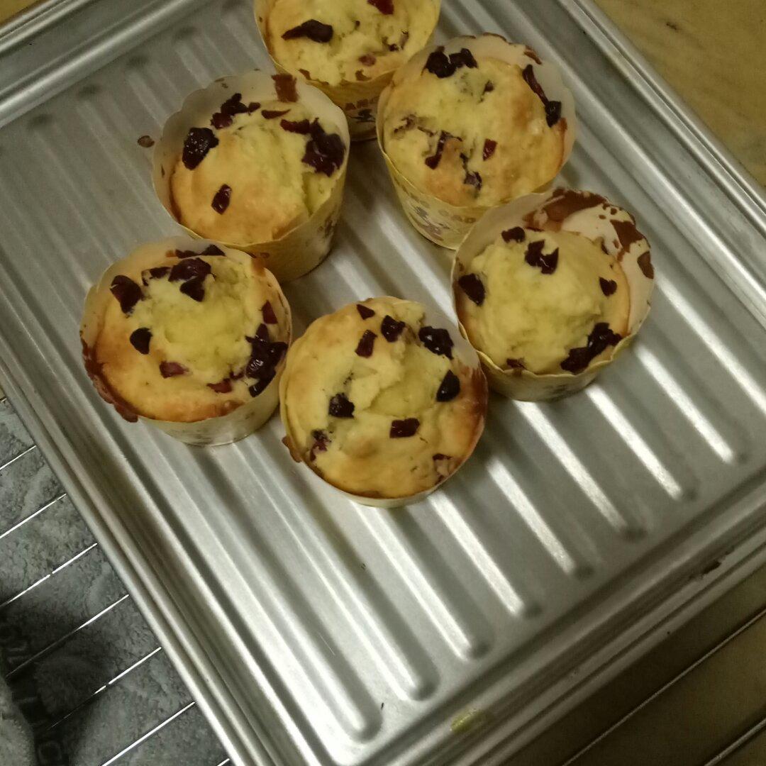蔓越莓麦芬蛋糕