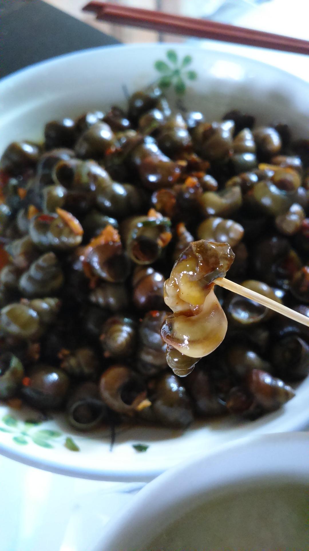 crazy-tim做的嗦一嗦这4月的美味:红烧螺蛳