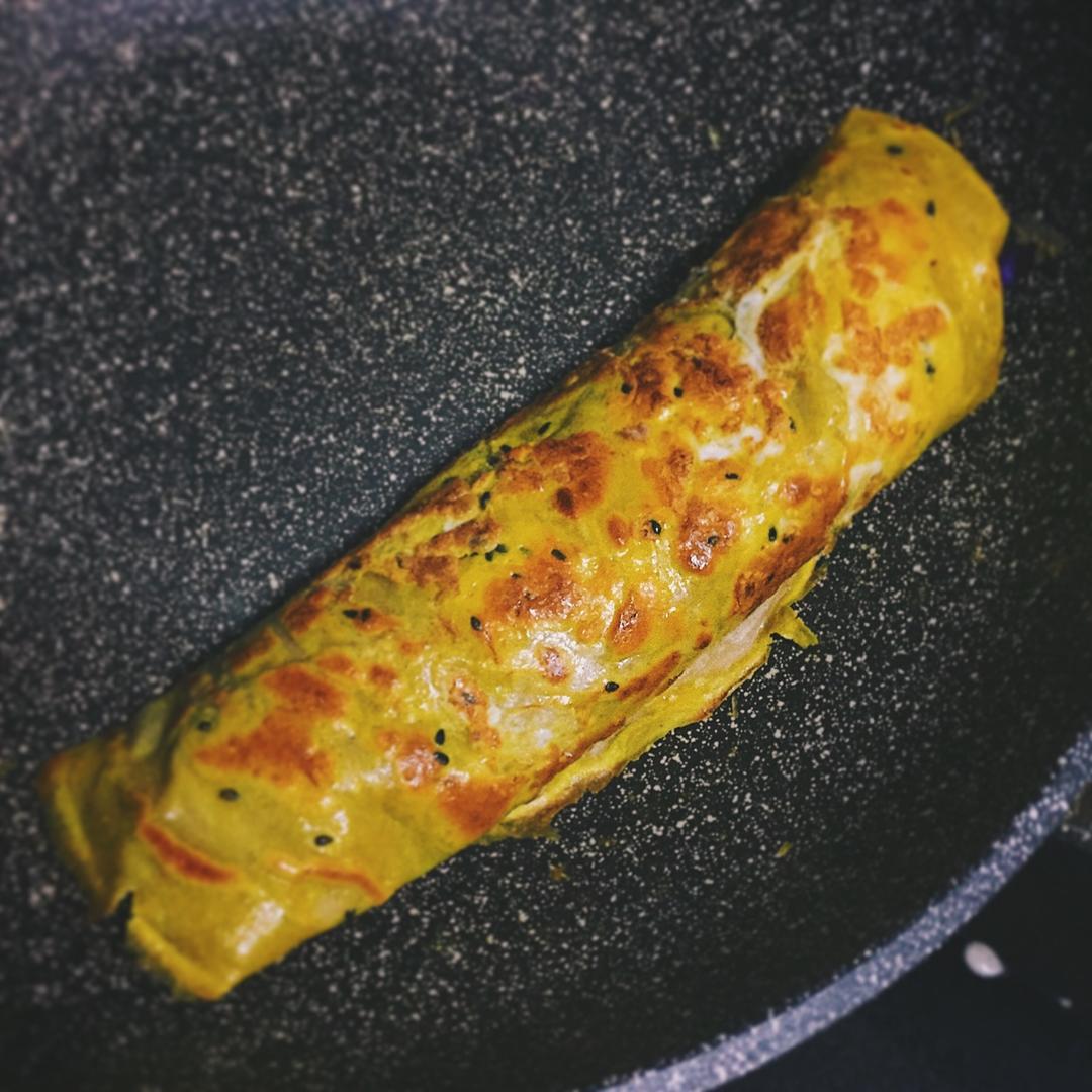 蛋饼（快手版适合当早餐）