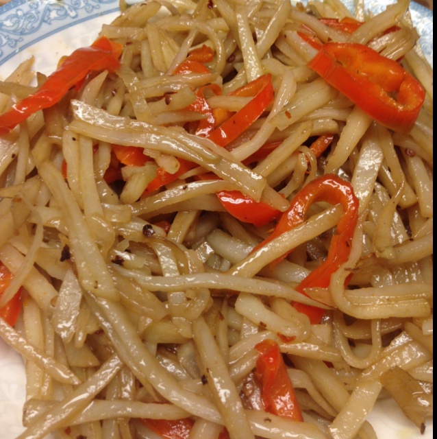 青椒土豆丝