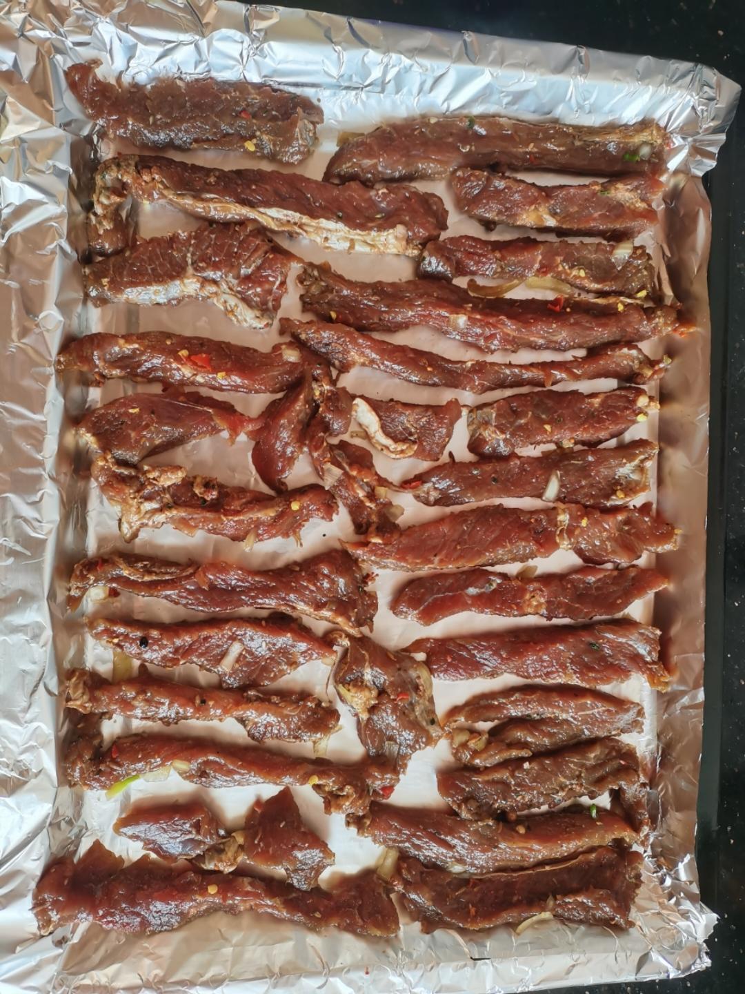 零失败的烤箱版生烤牛肉干