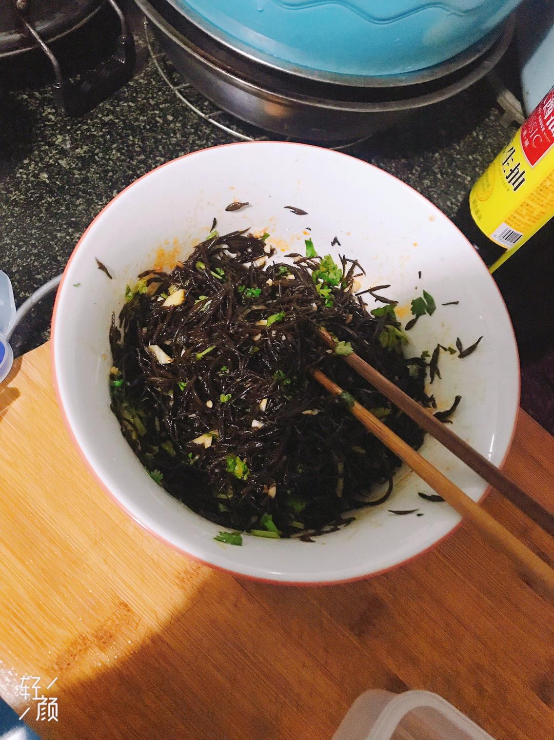 健康海藻-凉拌羊栖菜的做法