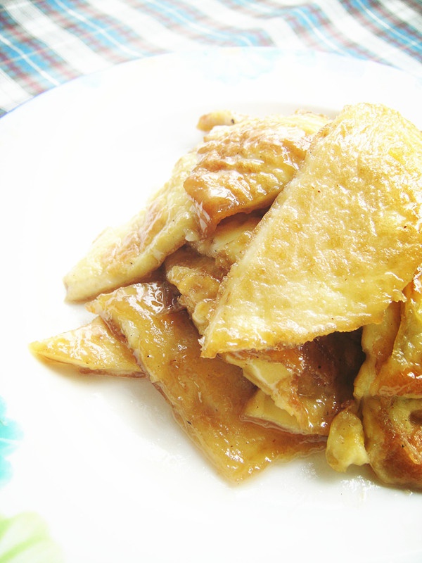 拔丝鸡蛋
