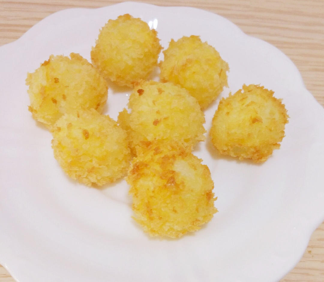 黄金薯球的做法