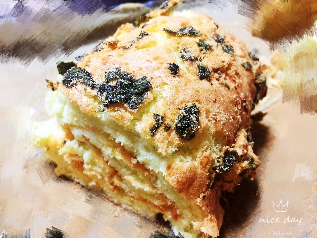 香葱肉松卷 蛋糕卷-无敌美味