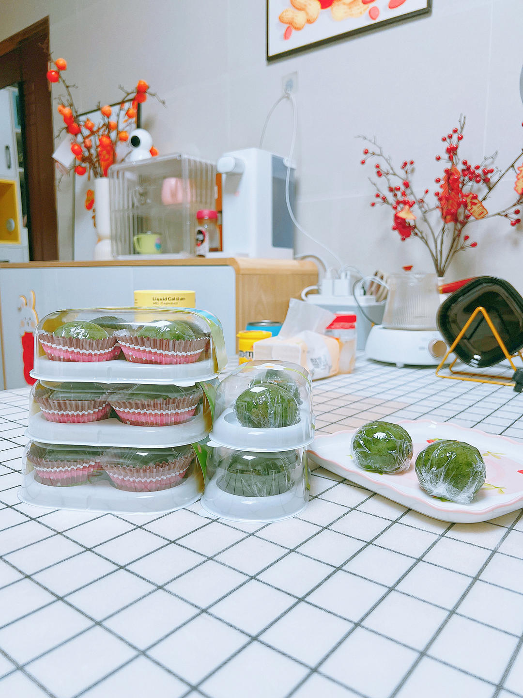 清明必吃的艾草青团
