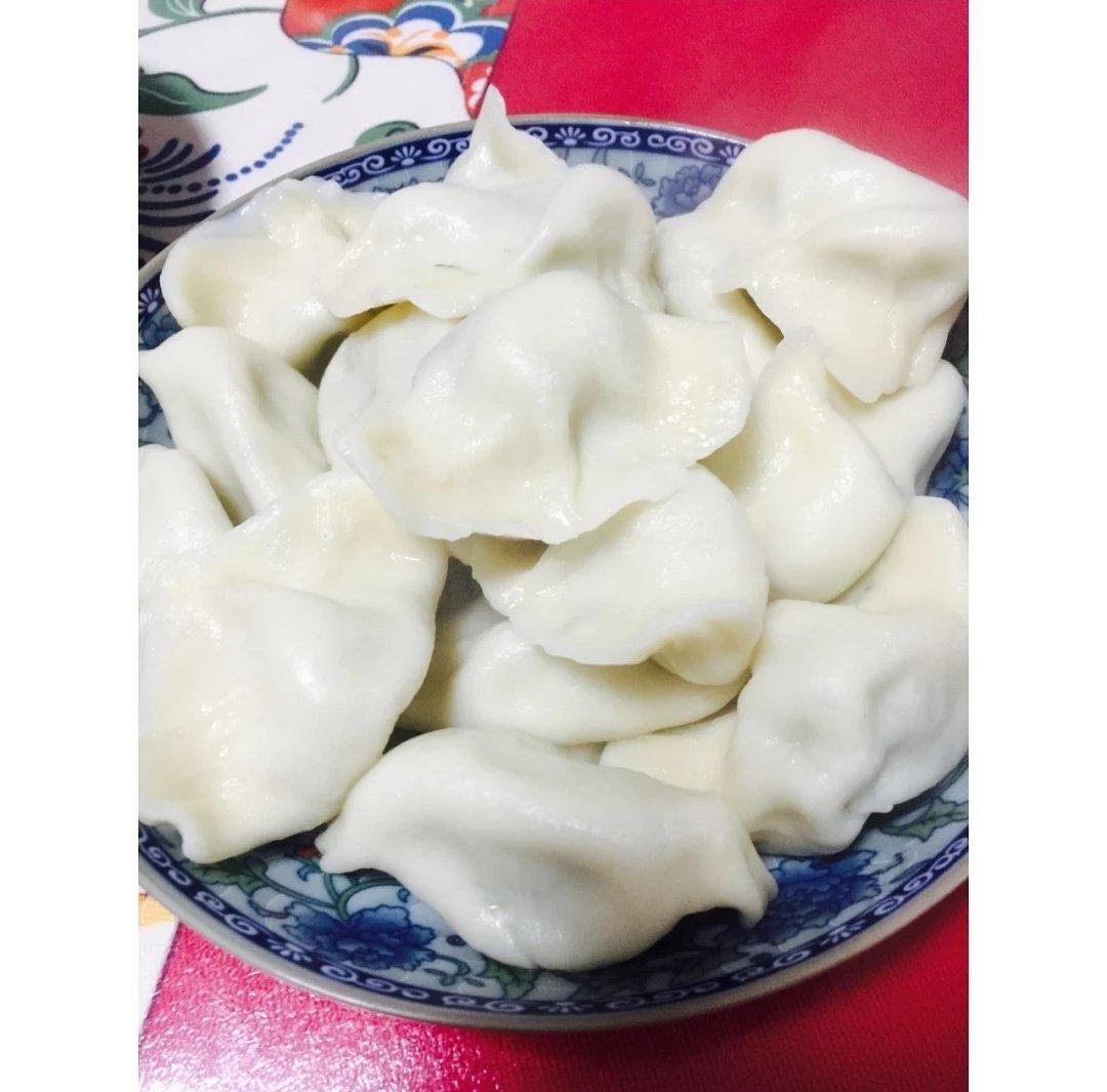 茴香苗猪肉馅水饺